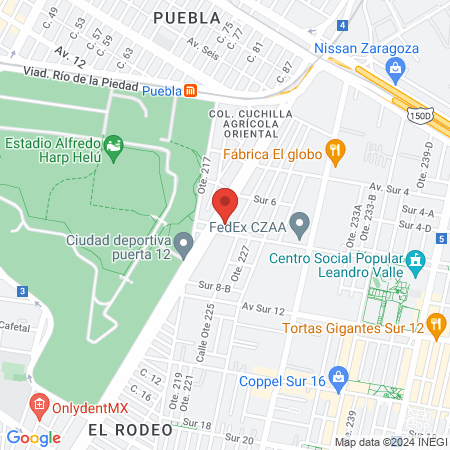 UL FIX GYM MATRIZ map