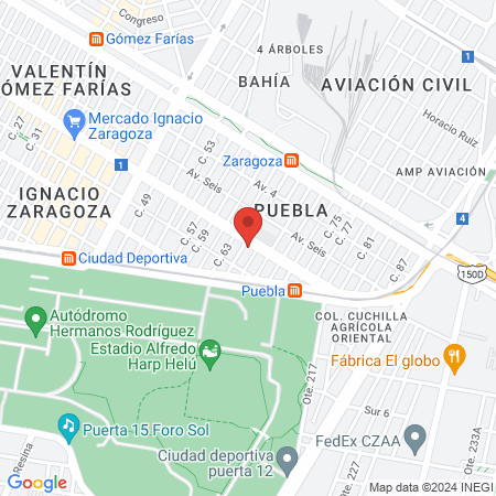 Tigres Gym & Fitness map