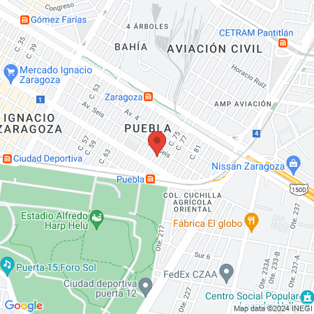 cursos de podologia TALMET map