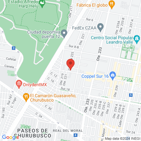 Clinica canina map