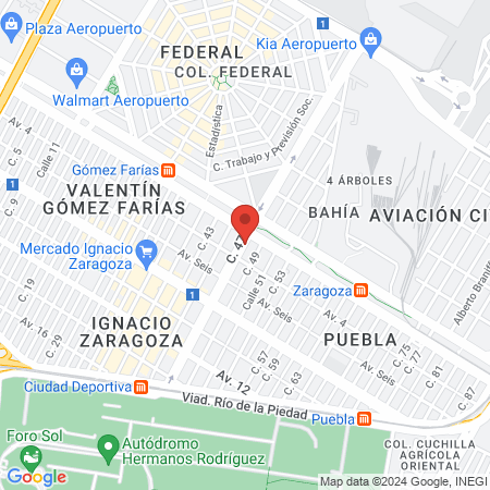 Clinica Dental Zaragoza map