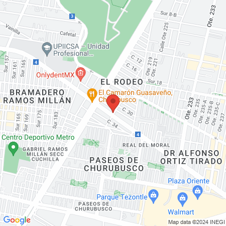 Barbería noviembre style map