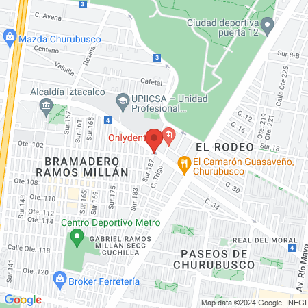 Metropolis Dental map