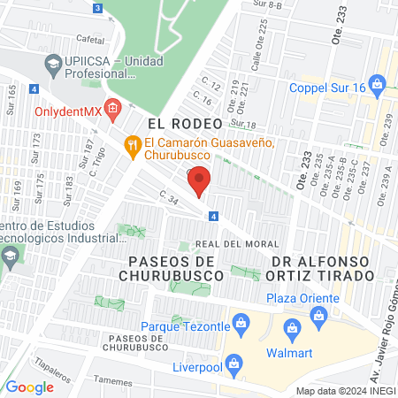 Dr Diego A Martínez Reyes, Cirujano Gastrointestinal map