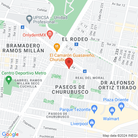 Clinica Veterinaria Petit map