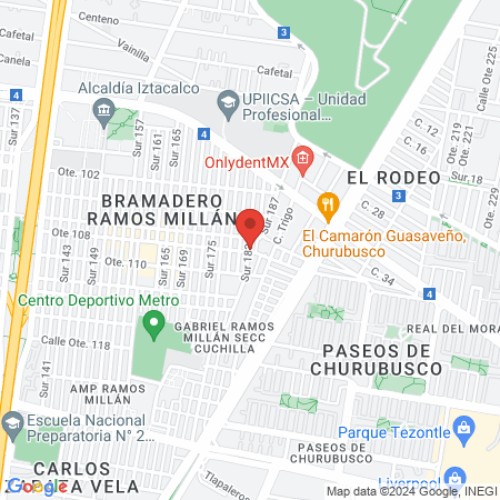 Veterinaria La Coyota map