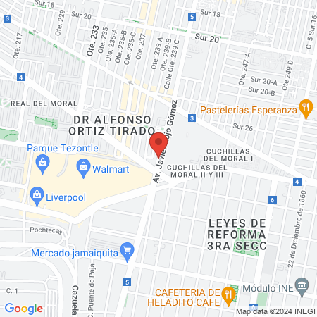 Especialidades dental map