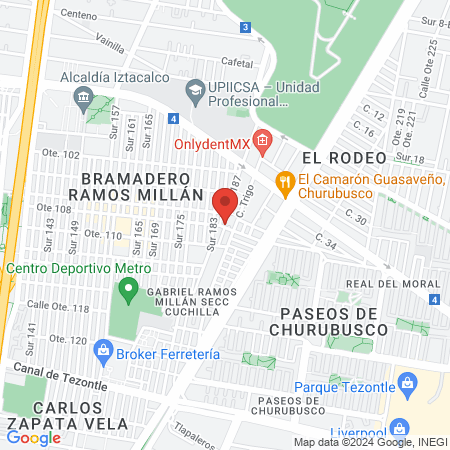 Salon De Uñas Berenails map