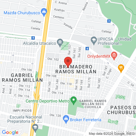 Estética La güera ️ map