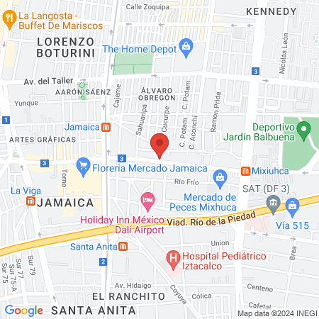 Haro Gym Morelos map