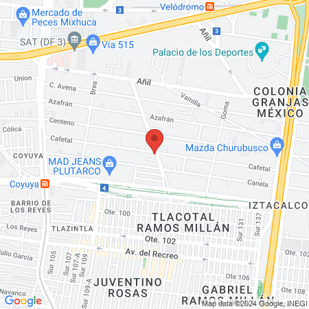 Meech Gama Estilistas map