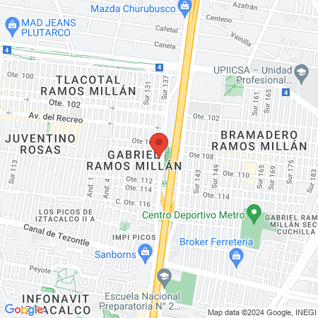 CONSULTORIO DENTAL map