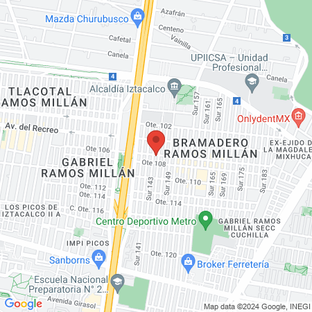 Taller dental hernandez suc 2 map