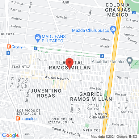 Clínica Veterinaria Guppy map