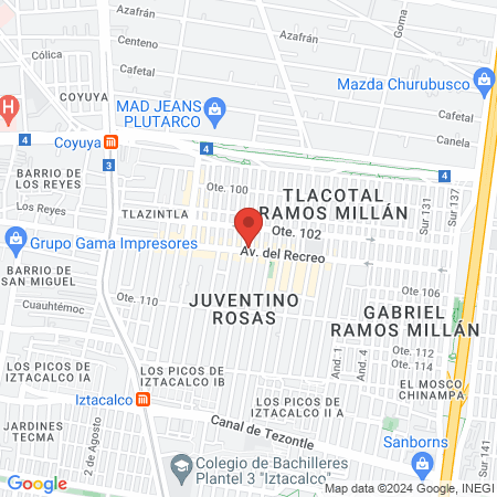 Estética Prinss New Live map