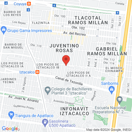 ESTÉTICA Y BARBERÍA "GEOVAN" map