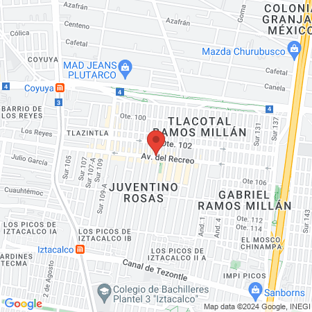 DENTART Tlacotal map