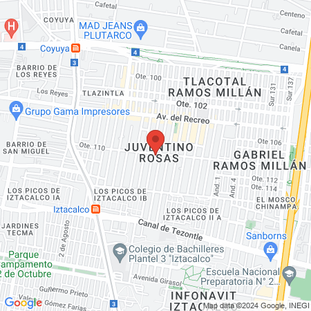 Consultorio Dental Impladent map