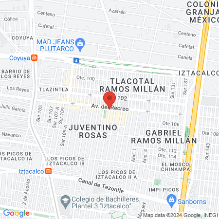 FUNDACION BEST a.c map