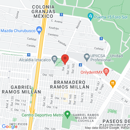 Dental Cordobés map