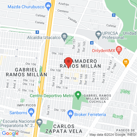 CLÍNICA PODOLOGICA map