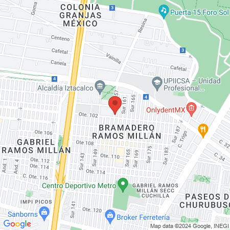 Dr. Ricardo Ascención Román Rogel, Cardiólogo map