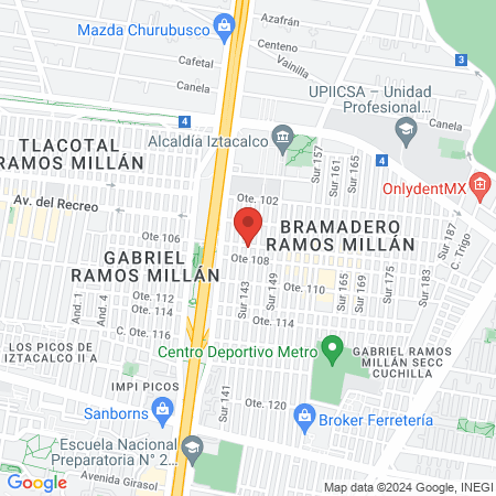 Consultorio de pie map