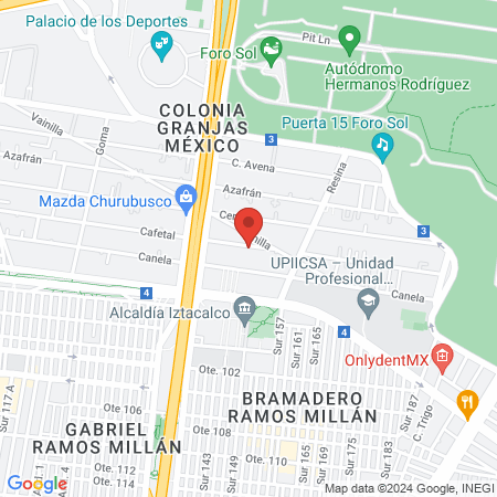 Veterinaria Super Kan map