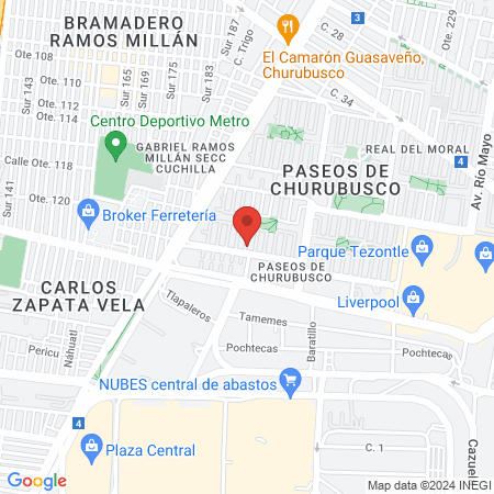 Consultorio de Podología map