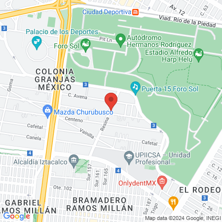 Deesses Lashes&SPA map