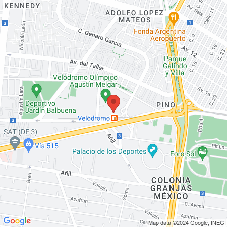 Futbol 7 Velodromo map