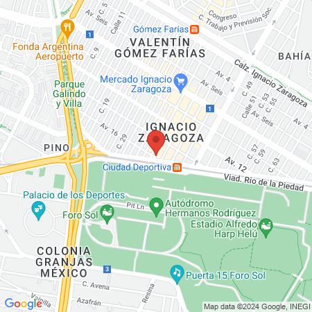 Dr. Piña Loaiza map