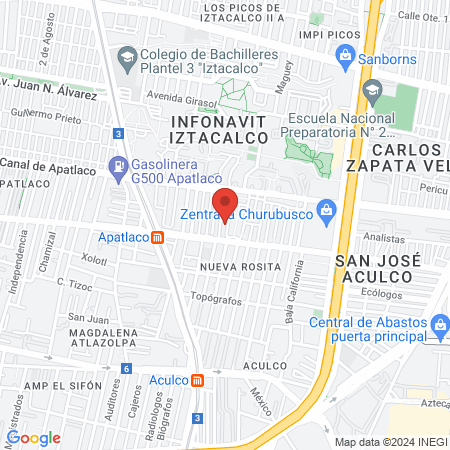 Consultorio dental CEAS map