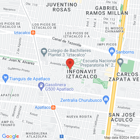 CONSULTORIO MÉDICO map