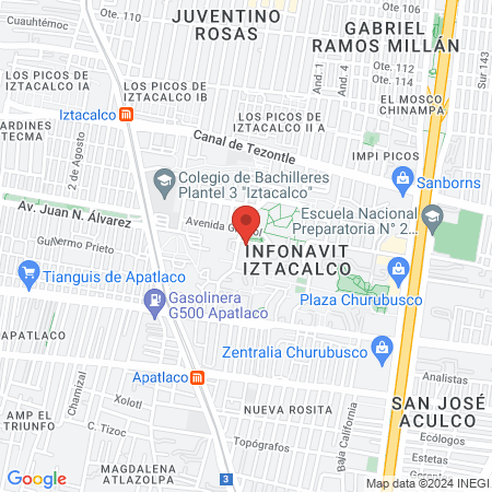 Fundación BEST a.c map