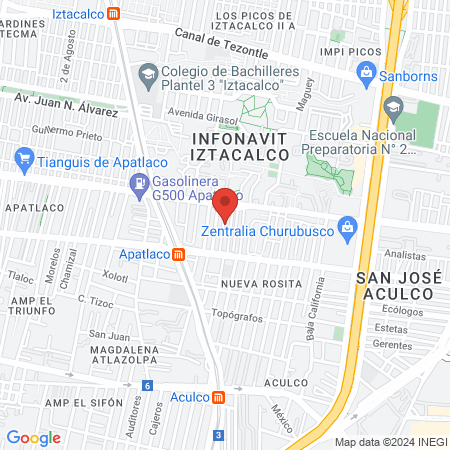 HUESERO ROMAN BERNAL CORONADO map