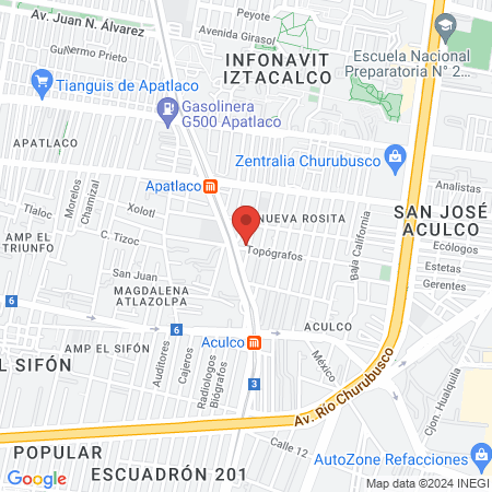 Centro Veterinario Aculco map