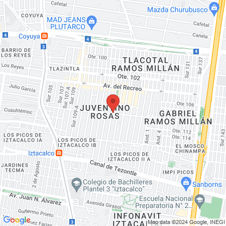 Regina bellissima salon map