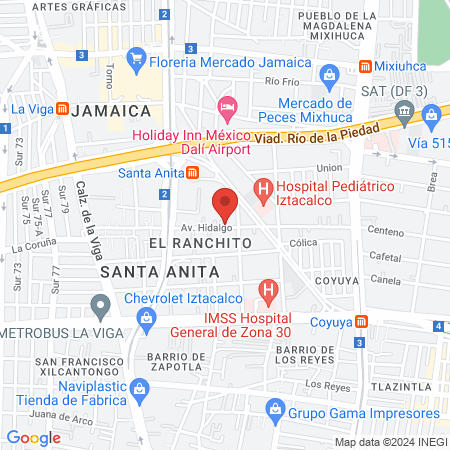 Estetica Imelda map