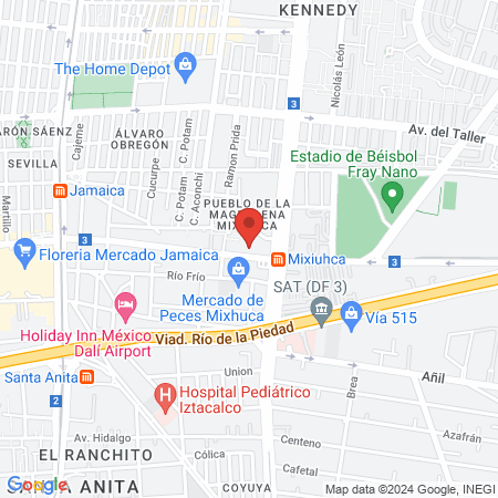 Mi Consultorio Mixhuca map