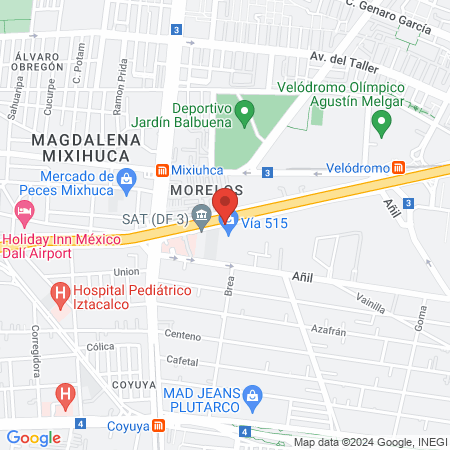 Dr. Jesus Alejandro Martinez Vargas, Urólogo map
