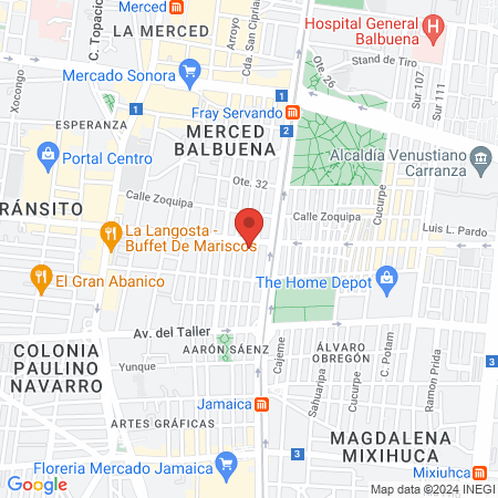 Macro Dent Servicio Dental map