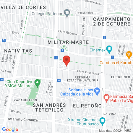 Mateo Salon map