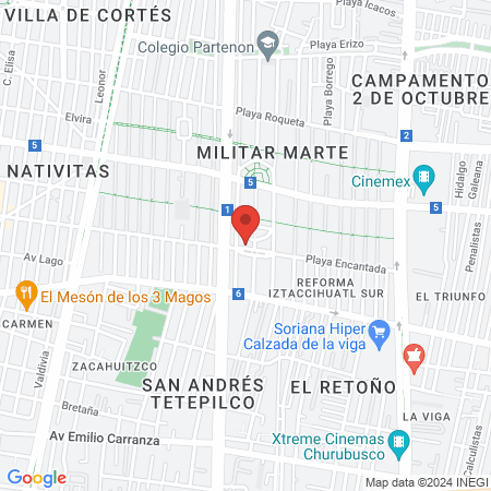 Studio Express Hair Cut map