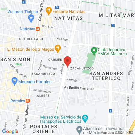 Doctor Chopper Barbería map