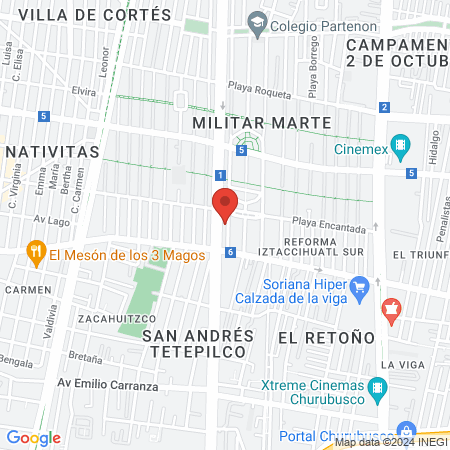 Regatas Dental Center map