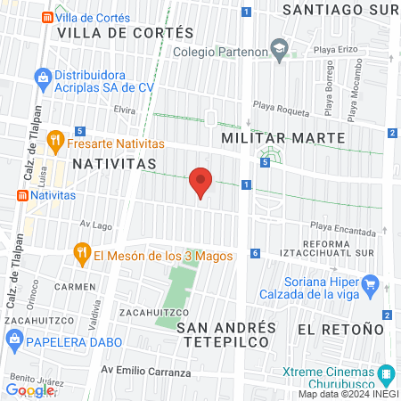 Podólogos 🦶🏻 Profesionales DSC y venta de Productos NATURA🌸 map