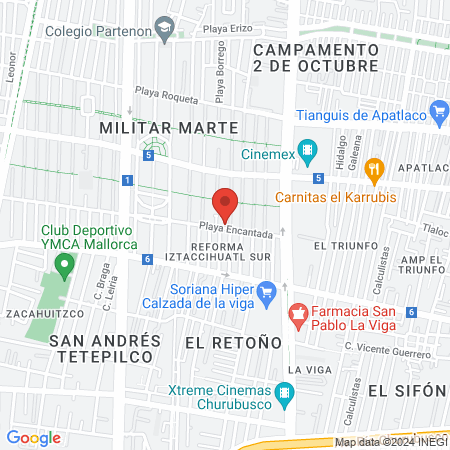 Veterinaria Collins map