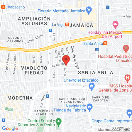 Consultorio de Atención map