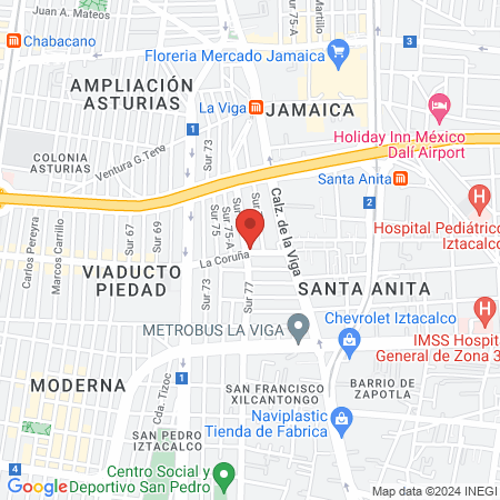 Urólogo CDMX Dr Barcena - Urologia 360 map